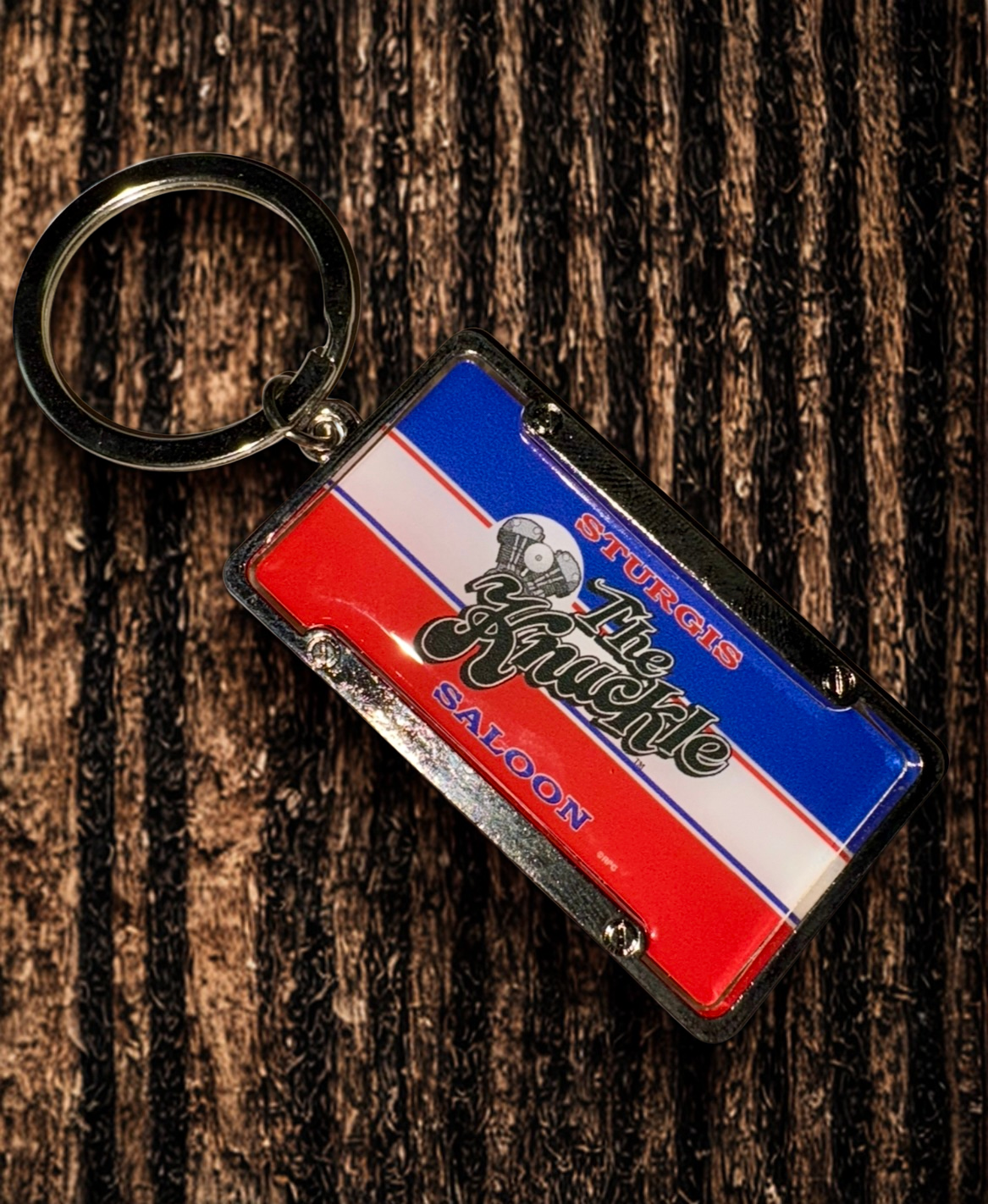 Knuckle Saloon Key Chain
