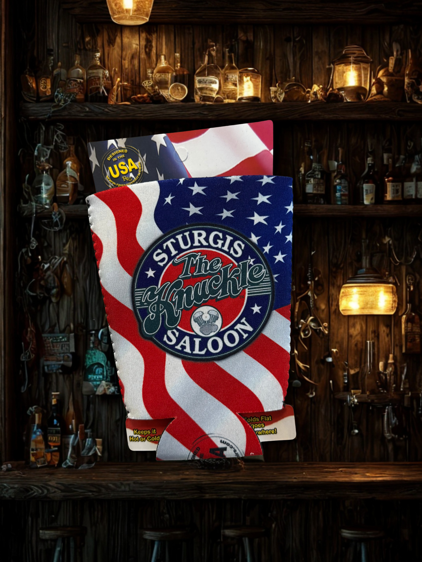 Red, White & Blue Knuckle Koozie