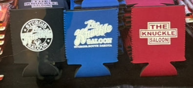 Knuckle Saloon Can Koozies