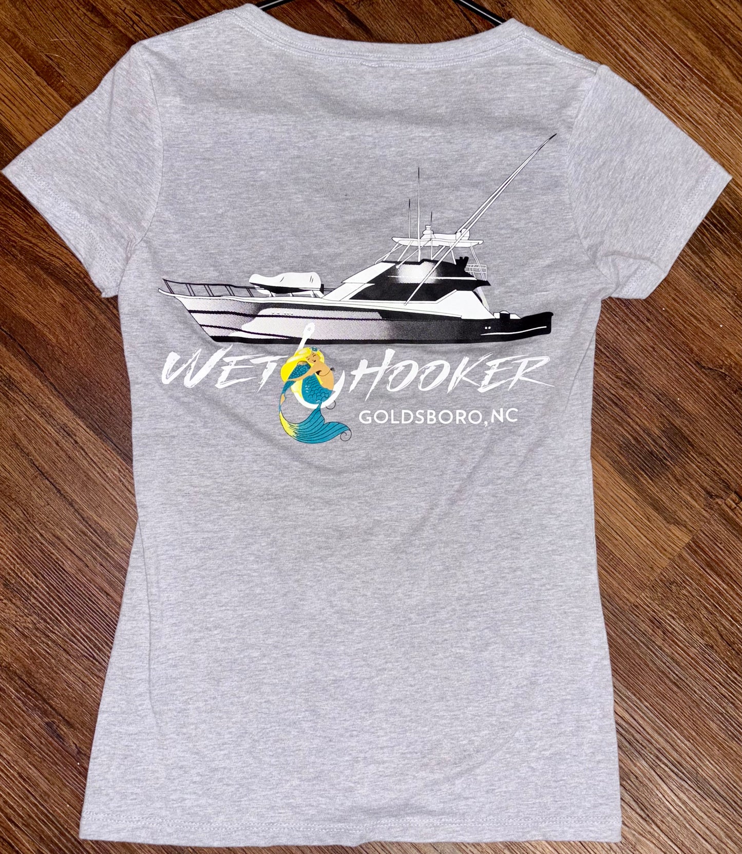 Wet Hooker Women’s V-Neck T-Shirt