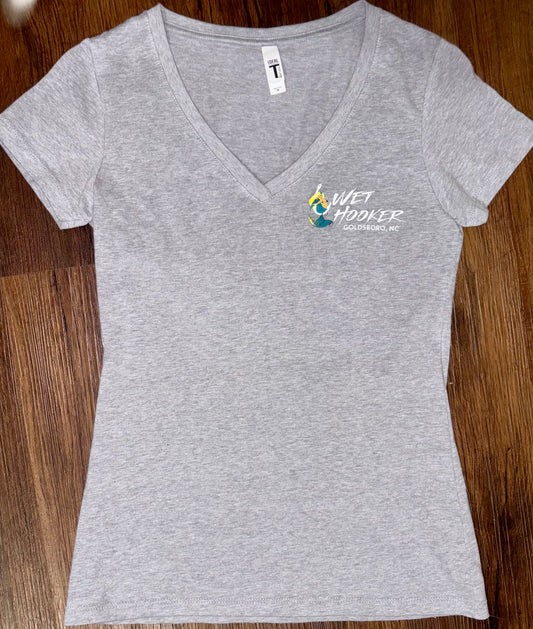 Wet Hooker Women’s V-Neck T-Shirt